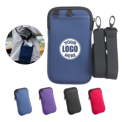 Neoprene Crossbody Phone Pouch Bag