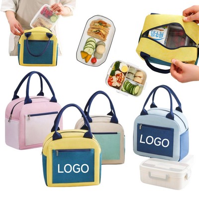 Classic Oxford Fabric Lunch Tote