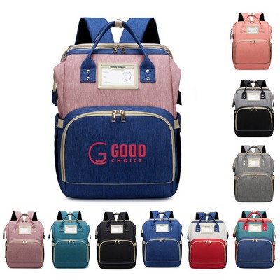 Diaper Backpack w/ Changing Station