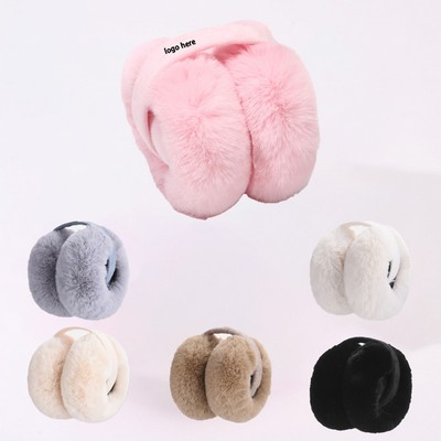 Foldable Plush Earmuffs
