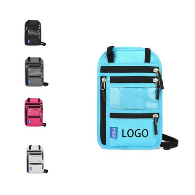 Polyester RFID Travel Document Holder