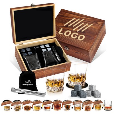 Whisky Stones Glass Gift Set