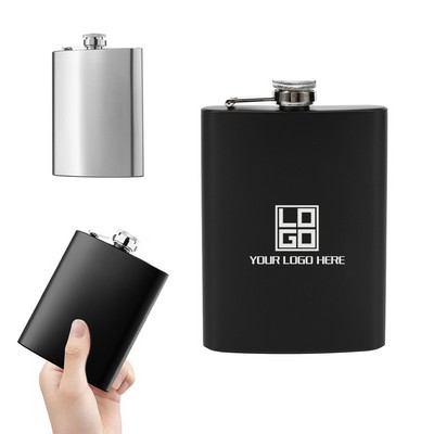 8oz Stainless Steel Flask
