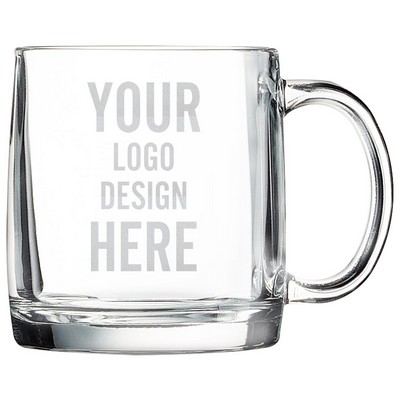 Polar Camel 12 1/4 oz. Clear Coffee Mug