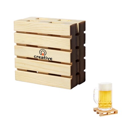 Wooden Pallet Coaster