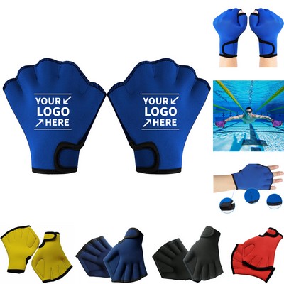 Adult Swim Training Hand Gloves
