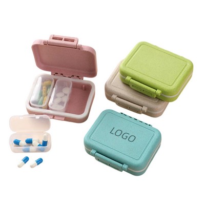 Portable Pill Box (3 Compartments for Morning, Noon & Night)
