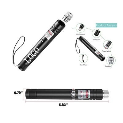 High-Powered USB Green Laser Pointer