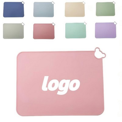 Bear Hook Children's Silicone Placemat
