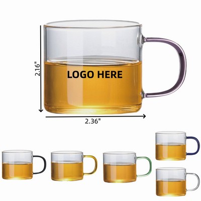 120ml Glass Coffee Mug Tea Cup