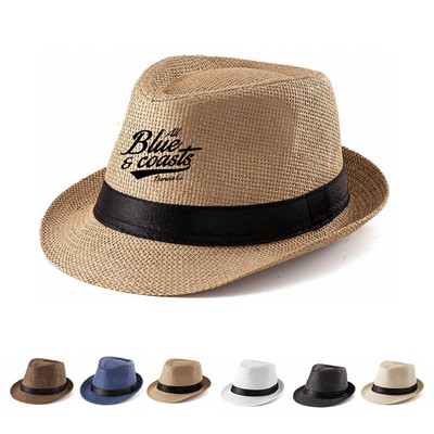 Classic Summer Short Straw Hat