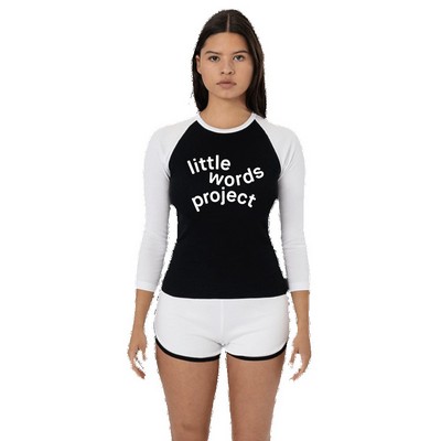 Baby Rib Long Sleeve Raglan