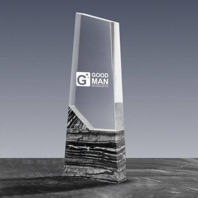 Personalized Crystal and Marble Award