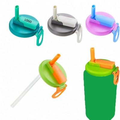 Reusable Soda Can Lids With Straw