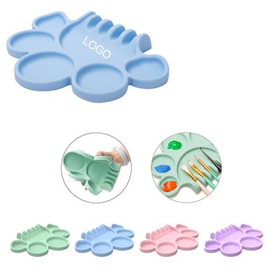 Children's Silicone Palette Brush Holder