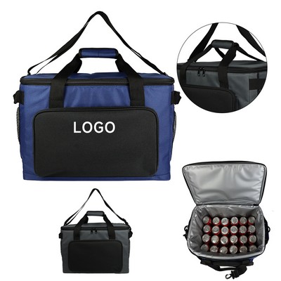 Large 36L Thermal Insulated Cooler Bag for Picnic