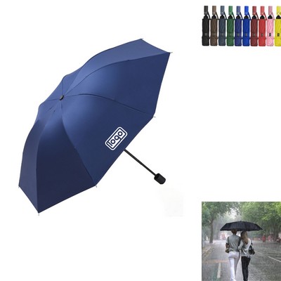 8 Rib Automatic Folding Umbrella