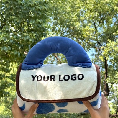 Handle Flannel Fleece Blanket