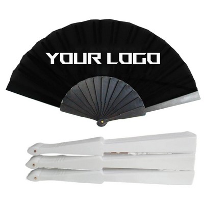 Foldable Fabric Hand Fan