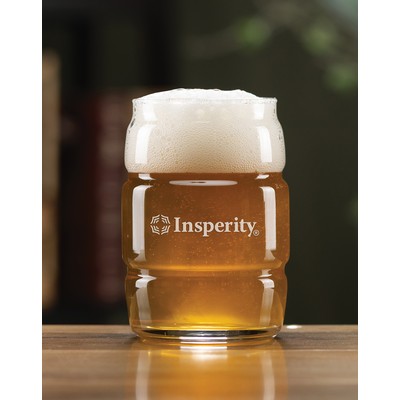 16 Oz. Barrel Beer Glass