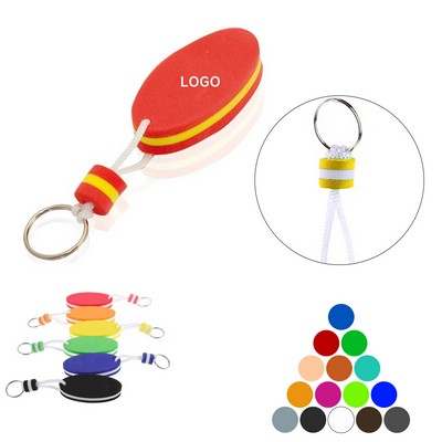 Foam Floating Key Chain Rings