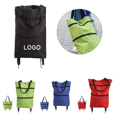 Lightweight Collapsible Shopping Cart Bag