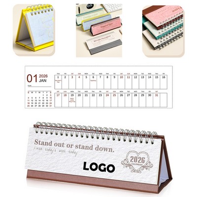2026 Mini Coil-Bound Desktop Calendar