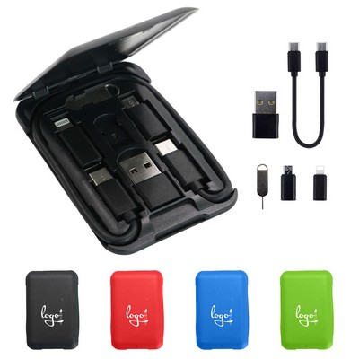 Charging Cable Box Set – Multi Device USB Organizer