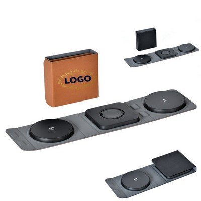 15W 3-in-1 Folding Wireless Charger