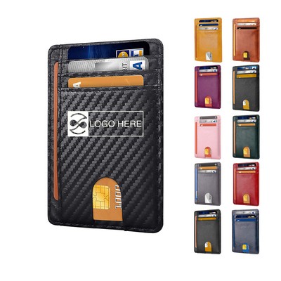 RFID Blocking Leather Wallet