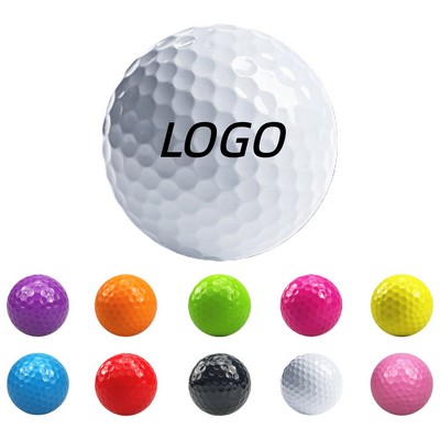 Colored Double-layer Training Golf Ball