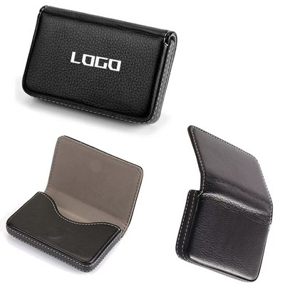 PU Leather Business Card Holder