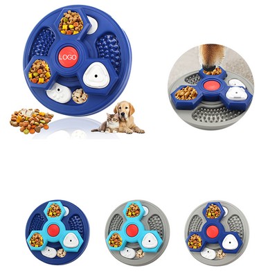 Interactive Dog Puzzle Feeder Slow Toy