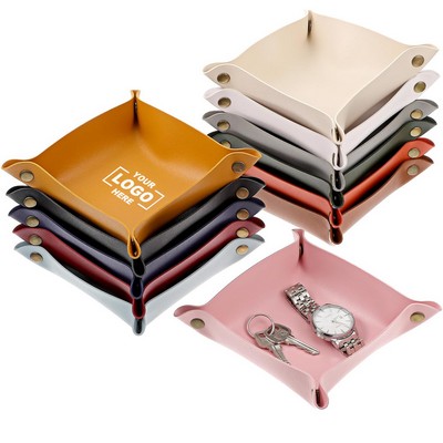 Leather Valet Trays