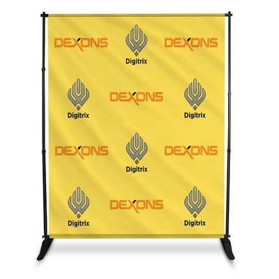 10' x 8' Step and Repeat Vinyl Backdrop (Double Sided)