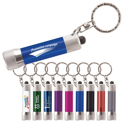 LED Flashlight with Keyring