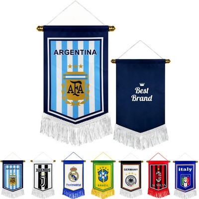 Soccer Club Double Sided Flag