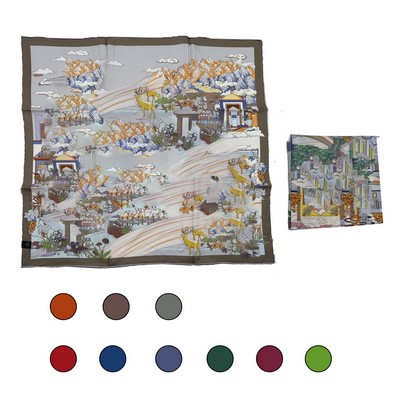 Mulberry Silk Square Scarf Bandana