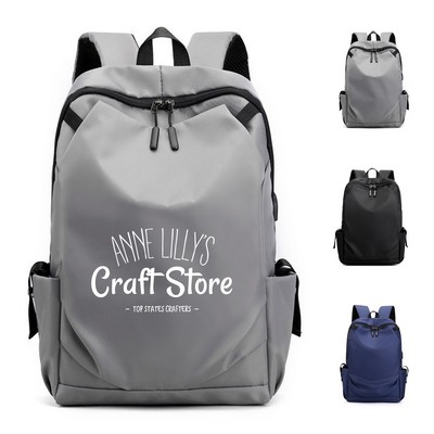 Travel Backpack with USB Charging Port