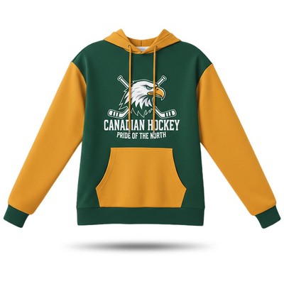 Unisex Sublimated Hoodie Composite Cotton Sweatshirt