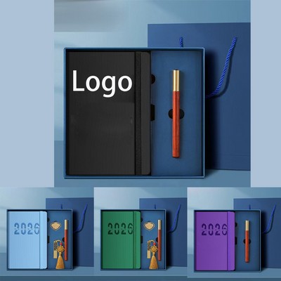 Eyesafe 2025 Executive Planner - 400 Page Daily Organizer with Pen