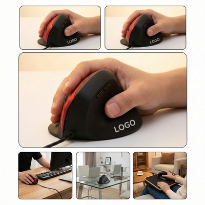 Wired Ergonomic Vertical Mouse