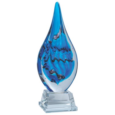 Azure Momentum Award, 10"H