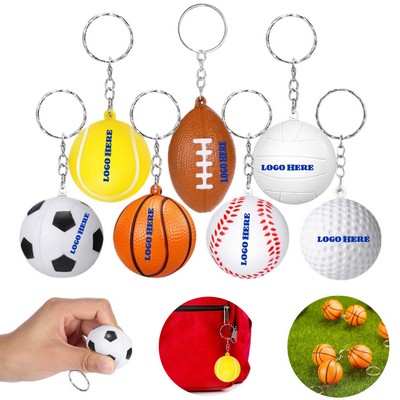 Stress Ball Keychain