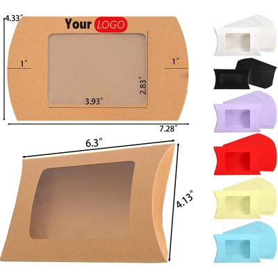 Kraft Paper Pillow Boxes