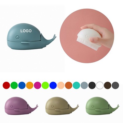 Whale Shape Hand Wash Scrub Brush