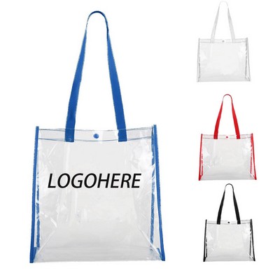 Clear Stadium Tote Bag