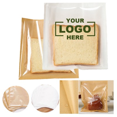 Visible Sandwich Bread Oil-Resistant Packaging Bags