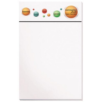 Premium Full Color Scratch Pads w/25 Sheets (5"x 8")