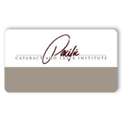 Laminated Name Badge (1.75"X3.125") Rectangle - No Personalization